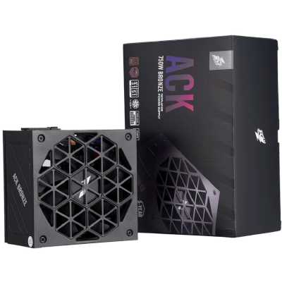 блок питания 1STPLAYER ACK Bronze 750W HA-750AA2 Черный