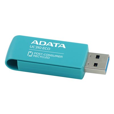 флешка A-Data 64GB UC310 ECO Green Зеленый