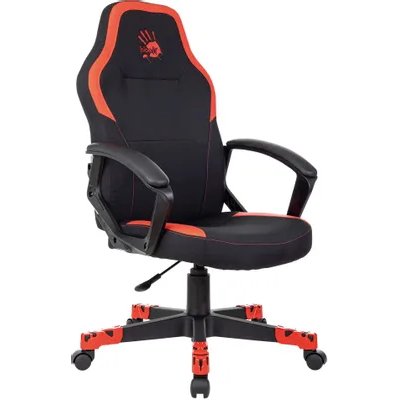 игровое кресло A4Tech Bloody GC-190 черный-красный