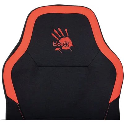 игровое кресло A4Tech Bloody GC-190 черный-красный