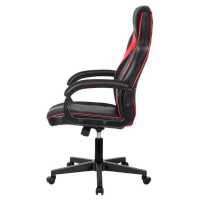 игровое кресло A4Tech Bloody GC-300 черный-красный