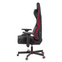 игровое кресло A4Tech Bloody GC-950 черный-красный