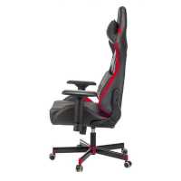 игровое кресло A4Tech Bloody GC-990 черный-красный