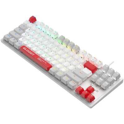 клавиатура A4Tech Bloody S310N White Белый