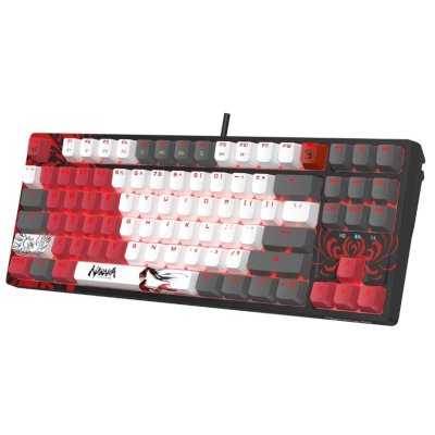 клавиатура A4Tech Bloody S87 Naraka Черный-красный