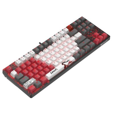 клавиатура A4Tech Bloody S87 Naraka Черный-красный