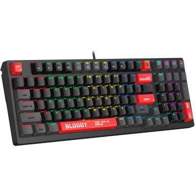 клавиатура A4Tech Bloody S98 Red Черный-красный