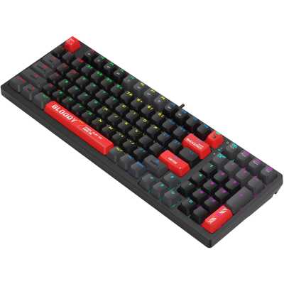 клавиатура A4Tech Bloody S98 Red Черный-красный