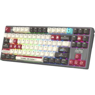 клавиатура A4Tech Bloody WS87 Grey/Red Серый-красный
