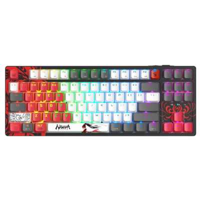 клавиатура A4Tech Bloody WS87 Naraka Черный-красный