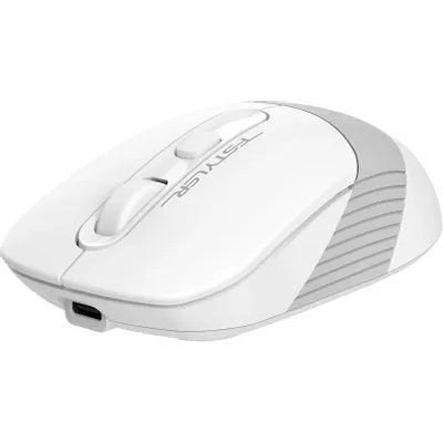 мышь A4Tech Fstyler FB10CS Grayish White Белый-серый
