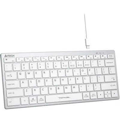 клавиатура A4Tech Fstyler FBX51C White Белый