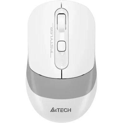 мышь A4Tech Fstyler FG10CS Air Grayish White Белый-серый