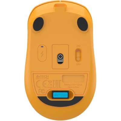 мышь A4Tech Fstyler FG15C Air2 Yellow Желтый