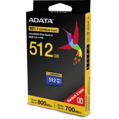 карта памяти ADATA Premier Extreme 512GB UD512GEX3L1-C