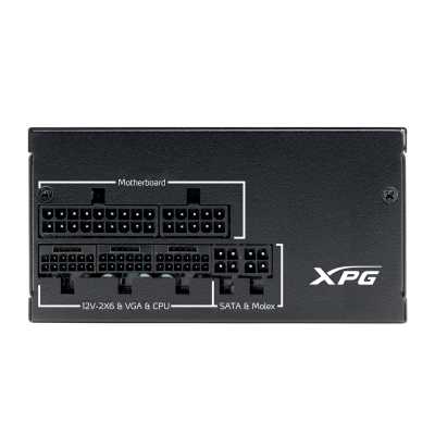 блок питания ADATA XPG PYMCORE 850W PYMCORE850G-BKCEU Черный