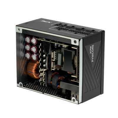 блок питания ADATA XPG PYMCORE 850W PYMCORE850G-BKCEU Черный