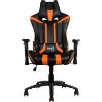 игровое кресло AeroCool AC120-BO черно-оранжевый