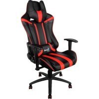 игровое кресло AeroCool AC120-BR черно-красный