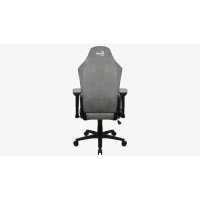 игровое кресло Aerocool Crown AeroSuede Stone Grey черно-серый