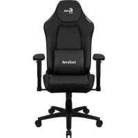игровое кресло AeroCool Crown Leatherette All Black