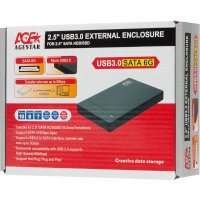 контейнер для жесткого диска AgeStar 3UB2P3 Black