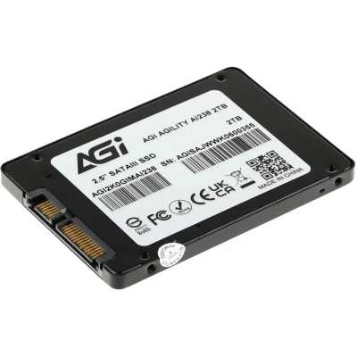 SSD диск AGI AI238 2Tb AGI2K0GIMAI238-CB Черный