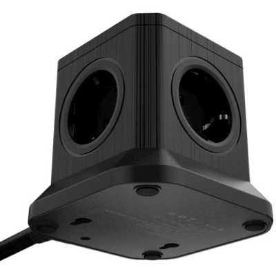 сетевой фильтр AGNI TP-VE4U5E-3m-black черный