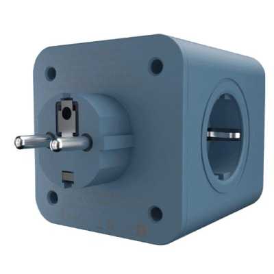 разветвитель AGNI TP-WJ3U4E-C-blue синий