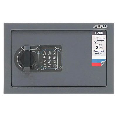сейф Aiko T 200 EL S10399211214 графит