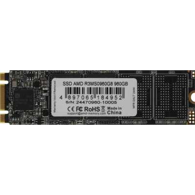 SSD диск AMD Radeon R3 Series 960Gb R3MS0960G8 Черный