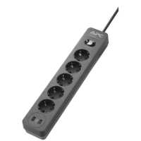 сетевой фильтр APC Essential SurgeArrest PME5U2B-RS черный