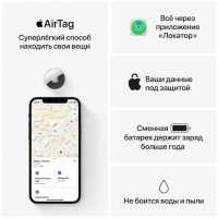 метка Apple AirTag MX542RU/A
