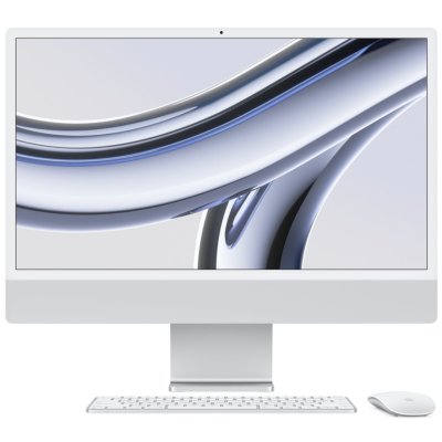 моноблок Apple iMac 2023 MQR93_RU Серебристый