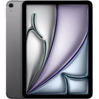 планшет Apple iPad Air 2024 11 Wi-Fi+Cellular 128GB Space Gray MUXD3LL/A Серый космос
