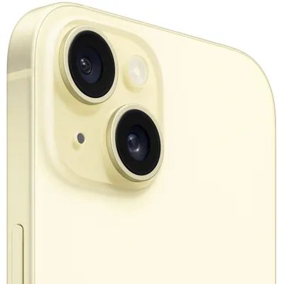 смартфон Apple iPhone 15 128GB Yellow MTLF3ZA/A желтый