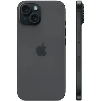смартфон Apple iPhone 15 256GB Black MV9P3CH/A черный