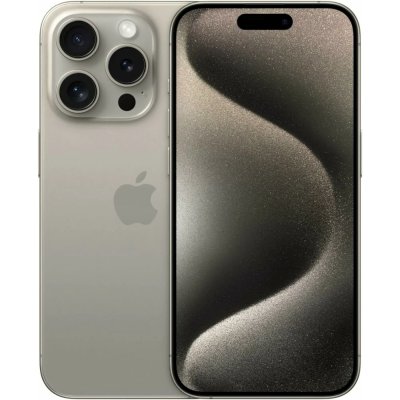 смартфон Apple iPhone 15 Pro 1TB Natural Titanium MTVF3ZD/A бежевый титан