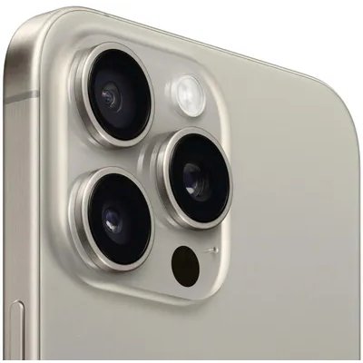 смартфон Apple iPhone 15 Pro Max 256GB Natural Titanium MU2Q3CH/A бежевый титан