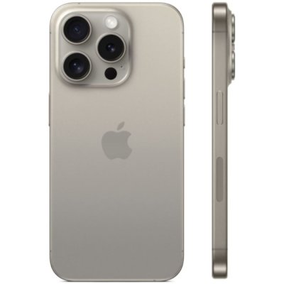 смартфон Apple iPhone 15 Pro Max 256GB Natural Titanium MU6R3J/A бежевый титан
