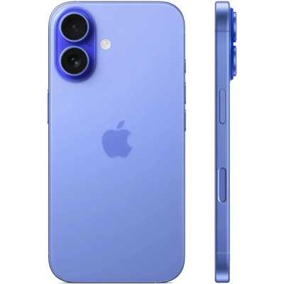 смартфон Apple iPhone 16 128GB Ultramarine MYFF3CH/A синий