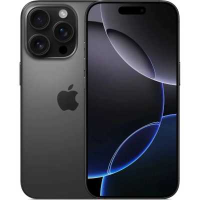 смартфон Apple iPhone 16 Pro 128GB Black Titanium MYND3QN/A черный