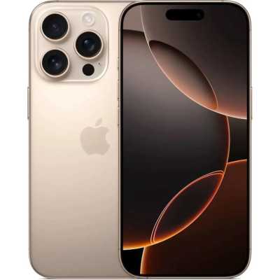 смартфон Apple iPhone 16 Pro 256GB Desert Titanium MYN23AE/A бежевый