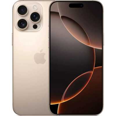 смартфон Apple iPhone 16 Pro Max 256GB Desert Titanium MYWX3HX/A бежевый