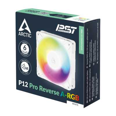 кулер Arctic P12 Pro Reverse A-RGB White ACFAN00325A Белый