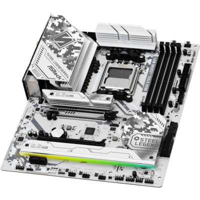 материнская плата ASRock B650 Steel Legend WiFi Белый