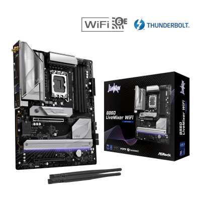 материнская плата ASRock B860 LiveMixer WiFi Черный