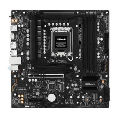 материнская плата ASRock B860M Pro-A Черный