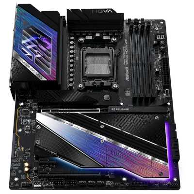 материнская плата ASRock X870E Nova WiFi Черный
