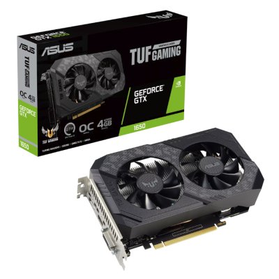 видеокарта ASUS nVidia GeForce GTX 1650 4Gb TUF-GTX1650-O4GD6-P-V2-GAMING